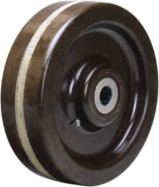 Hamilton - 10 Inch Diameter x 3 Inch Wide, Phenolic Caster Wheel - 2,900 Lb. Capacity, 3-1/4 Inch Hub Length, 1 Inch Axle Diameter, Tapered Roller Bearing - A1 Tooling