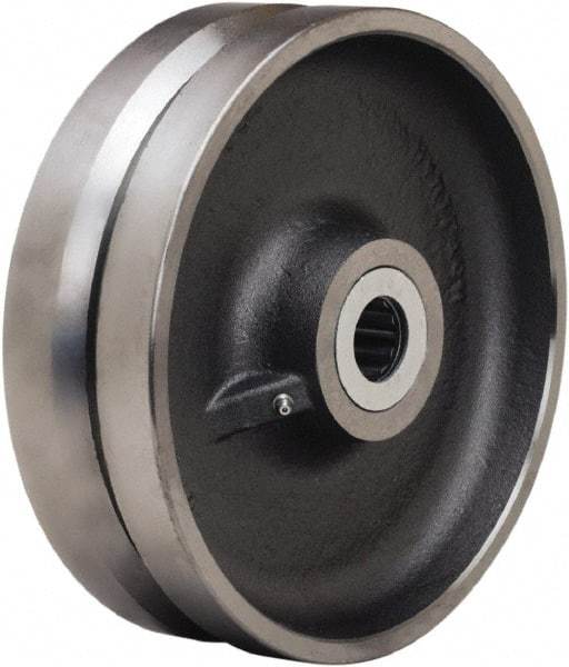 Hamilton - 10 Inch Diameter x 3 Inch Wide, Forged Steel Caster Wheel - 4,500 Lb. Capacity, 3-1/4 Inch Hub Length, 1-1/4 Inch Axle Diameter, Tapered Roller Bearing - A1 Tooling