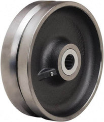 Hamilton - 10 Inch Diameter x 3 Inch Wide, Forged Steel Caster Wheel - 3,600 Lb. Capacity, 3-1/4 Inch Hub Length, 1-1/2 Inch Axle Diameter, Straight Roller Bearing - A1 Tooling