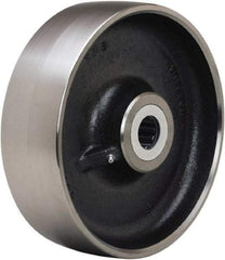 Hamilton - 10 Inch Diameter x 3 Inch Wide, Forged Steel Caster Wheel - 5,500 Lb. Capacity, 3-1/4 Inch Hub Length, 1-1/4 Inch Axle Diameter, Straight Roller Bearing - A1 Tooling