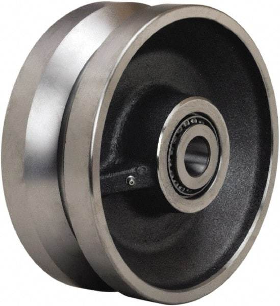 Hamilton - 10 Inch Diameter x 4 Inch Wide, Forged Steel Caster Wheel - 16,000 Lb. Capacity, 4-1/4 Inch Hub Length, 1-1/4 Inch Axle Diameter, Tapered Roller Bearing - A1 Tooling