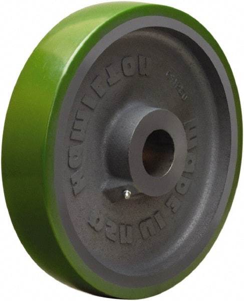 Hamilton - 12 Inch Diameter x 2-1/2 Inch Wide, Polyurethane on Cast Iron Caster Wheel - 2,800 Lb. Capacity, 3-1/4 Inch Hub Length, 1-15/16 Inch Axle Diameter, Plain Bore Bearing - A1 Tooling