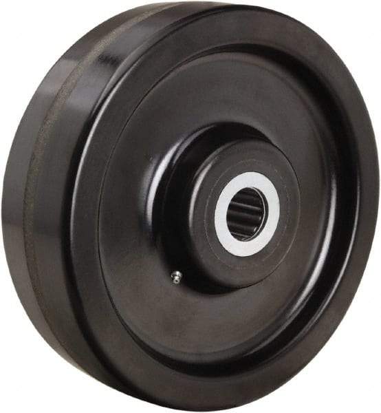 Hamilton - 12 Inch Diameter x 3-1/2 Inch Wide, Phenolic Caster Wheel - 4,000 Lb. Capacity, 4-1/4 Inch Hub Length, 2-7/16 Inch Axle Diameter, Plain Bore Bearing - A1 Tooling