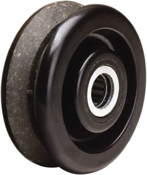 Hamilton - 4 Inch Diameter x 1-1/2 Inch Wide, Phenolic Caster Wheel - 380 Lb. Capacity, 1-5/8 Inch Hub Length, 3/4 Inch Axle Diameter, Straight Roller Bearing - A1 Tooling