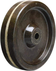 Hamilton - 5 Inch Diameter x 1-1/4 Inch Wide, Phenolic Caster Wheel - 300 Lb. Capacity, 1-3/8 Inch Hub Length, 1/2 Inch Axle Diameter, Straight Roller Bearing - A1 Tooling