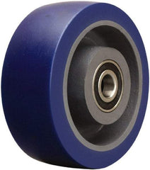 Hamilton - 5 Inch Diameter x 2 Inch Wide, Polyurethane on Cast Iron Caster Wheel - 840 Lb. Capacity, 2-1/2 Inch Hub Length, 1/2 Inch Axle Diameter, Sealed Precision Ball Bearing - A1 Tooling