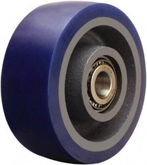 Hamilton - 5 Inch Diameter x 2 Inch Wide, Polyurethane on Cast Iron Caster Wheel - 840 Lb. Capacity, 2-1/4 Inch Hub Length, 3/4 Inch Axle Diameter, Tapered Roller Bearing - A1 Tooling