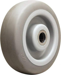 Hamilton - 6 Inch Diameter x 2 Inch Wide, Rubber on Thermoplastic Caster Wheel - 410 Lb. Capacity, 2-3/16 Inch Hub Length, 5/8 Inch Axle Diameter, Straight Roller Bearing - A1 Tooling