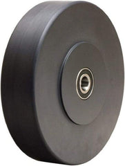 Hamilton - 8 Inch Diameter x 2 Inch Wide, Nylon Caster Wheel - 2,500 Lb. Capacity, 2-1/4 Inch Hub Length, 1/2 Inch Axle Diameter, Precision Ball Bearing - A1 Tooling