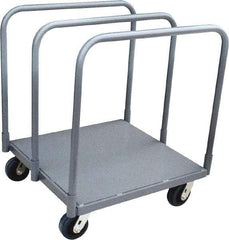 Jamco - 2,000 Lb Capacity Panel Mover - Steel Deck, 31" OAW, 10" Platform Height, Urethane Casters - A1 Tooling