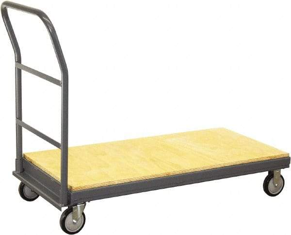 Jamco - 1,200 Lb Capacity Platform Truck - 60" OAW, 10" Platform Height, Urethane Casters - A1 Tooling