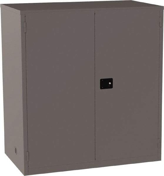 Jamco - 4 Shelf Security Storage Cabinet - Steel, 59" Wide x 34" Deep x 65" High, Gray - A1 Tooling