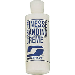 Dynabrade - 4 oz Sanding Creme Compound - Compound Grade Fine, White, For High Glossing, Use on Composites, Fiberglass & Metal - A1 Tooling