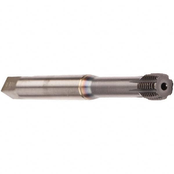 Emuge - #6-32 UNC 2BX Modified Bottoming Thread Forming Tap - Cobalt, TiCN Finish, 2.205" OAL, 0.276" Thread Length, Right Hand Thread, Series InnoForm - A1 Tooling