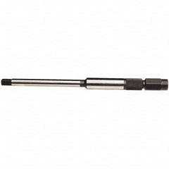 Emuge - 3/4 Inch Tap, 7.09 Inch Overall Length, 0.984 Inch Max Diameter, Tap Extension - 0.59 Inch Tap Shank Diameter, 0.59 Inch Extension Shank Diameter, 0.442 Inch Extension Square Size - Exact Industrial Supply