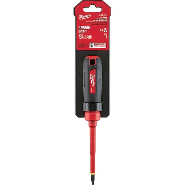 Milwaukee Tool - Precision & Specialty Screwdrivers Type: Screwdriver Overall Length Range: 7" - 9.9" - A1 Tooling