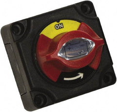 Battery Doctor - 2 Position, 12 Volt, 300 Amp, Single Battery Disconnect Switch - On-Off Sequence, Black & Red - A1 Tooling