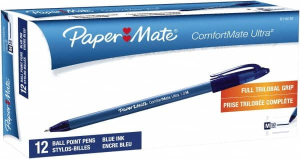 Paper Mate - 1mm Ball Point Stick Pen - Blue - A1 Tooling