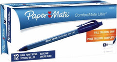 Paper Mate - 0.8mm Ball Point Retractable Pen - Blue - A1 Tooling