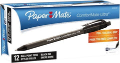 Paper Mate - 1mm Ball Point Retractable Pen - Black - A1 Tooling