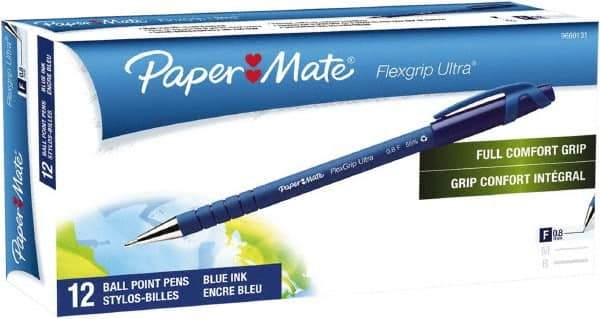 Paper Mate - 0.8mm Ball Point Stick Pen - Blue - A1 Tooling