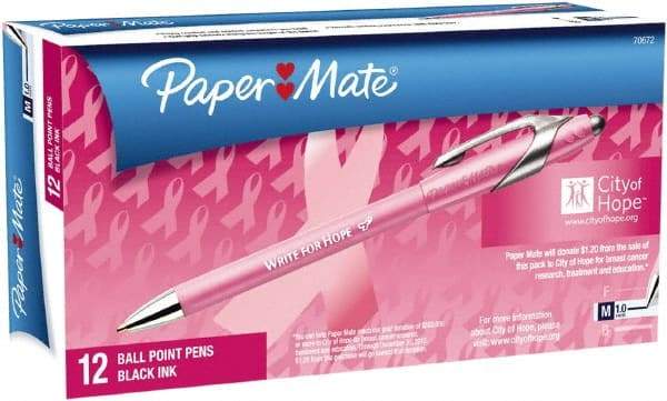 Paper Mate - 1mm Ball Point Retractable Pen - Black - A1 Tooling