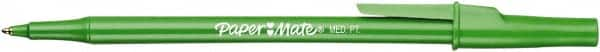 Paper Mate - 1mm Ball Point Stick Pen - Green - A1 Tooling