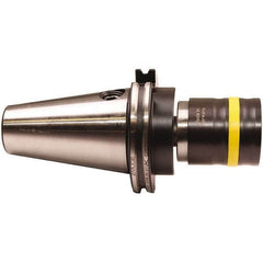 Emuge - Tr 36x2.00 Threaded Shank Tension & Compression Tapping Chuck - M4.5 Min Tap Capacity, 78mm Projection, Size 3 Adapter, Quick Change - Exact Industrial Supply