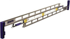 Irwin - 60" Long 3 Vial I-Beam Level - Aluminum, Silver - A1 Tooling