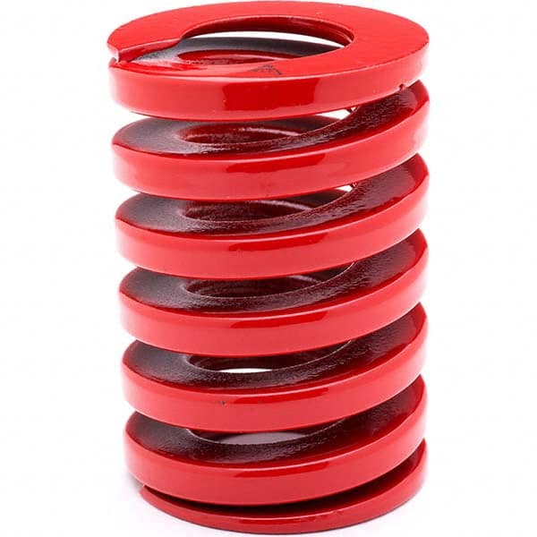 Associated Spring Raymond - 22mm Hole Diam, 11mm Rod Diam, 55mm Free Length, Red Die Spring - A1 Tooling