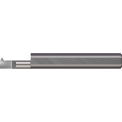 Micro 100 - Single Point Threading Tools; Thread Type: Internal ; Material: Solid Carbide ; Profile Angle: 60 ; Threading Diameter (Decimal Inch): 0.1600 ; Cutting Depth (Decimal Inch): 0.7500 ; Maximum Threads Per Inch: 56 - Exact Industrial Supply