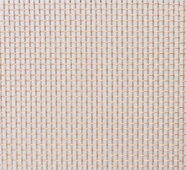 Value Collection - 36 Gage, 0.009 Inch Wire Diameter, 50 x 50 Mesh per Linear Inch, Copper, Wire Cloth - 0.011 Inch Opening Width, 36 Inch Wide, Cut to Length - A1 Tooling