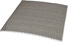 Value Collection - 16 Gage, 0.063 Inch Wire Diameter, 4 x 4 Mesh per Linear Inch, Steel, Wire Cloth - 0.187 Inch Opening Width, 12 Inch Wide x 12 Inch Stock Length - A1 Tooling