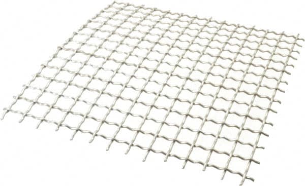 Value Collection - 11 Gage, 0.12 Inch Wire Diameter, 3/4 x 3/4 Mesh per Linear Inch, Stainless Steel, Wire Cloth - 0.63 Inch Opening Width, 12 Inch Wide x 12 Inch Stock Length - A1 Tooling