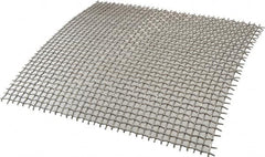 Value Collection - 14 Gage, 0.08 Inch Wire Diameter, 3 x 3 Mesh per Linear Inch, Stainless Steel, Wire Cloth - 0.253 Inch Opening Width, 12 Inch Wide x 12 Inch Stock Length - A1 Tooling