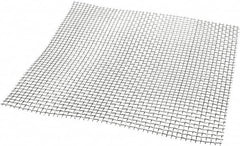 Value Collection - 18 Gage, 0.047 Inch Wire Diameter, 4 x 4 Mesh per Linear Inch, Stainless Steel, Wire Cloth - 0.203 Inch Opening Width, 12 Inch Wide x 12 Inch Stock Length - A1 Tooling