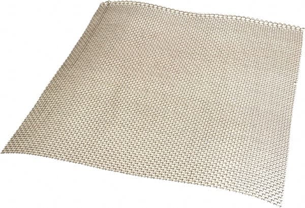 Value Collection - 20 Gage, 0.035 Inch Wire Diameter, 8 x 8 Mesh per Linear Inch, Stainless Steel, Wire Cloth - 0.09 Inch Opening Width, 12 Inch Wide x 12 Inch Stock Length - A1 Tooling