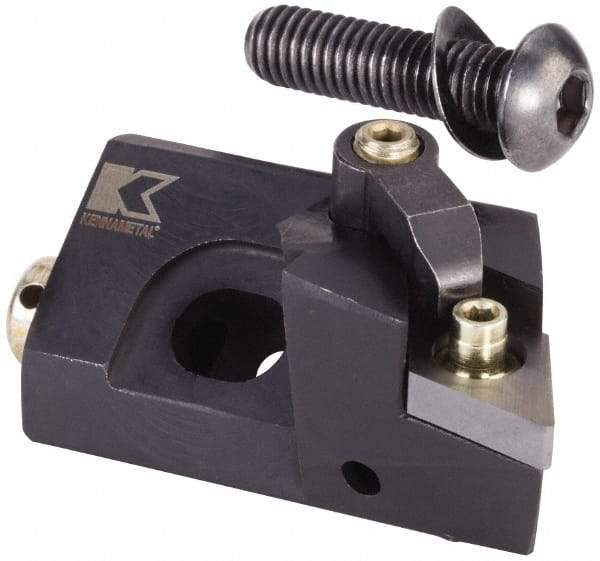 Kennametal - Series Kenloc, Left Hand, MDJN Toolholder Compatibility, DN.. Insert Compatibility, Indexable Turning Cartridge - Pin & Clamp Holding Method, 63mm OAL x 18mm OAW x 22.25mm OAH - A1 Tooling