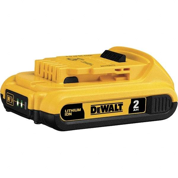 DeWALT - 20 Volt Lithium-Ion Power Tool Battery - 2 Ahr Capacity, 35 min Charge Time, Series XR - A1 Tooling