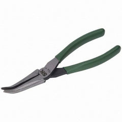 SK - Bent Nose Pliers - 7" W/O CUTTER CURVED NOSE PLIER - A1 Tooling