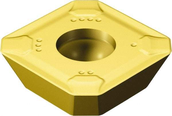 Sandvik Coromant - R24512T3 KH Grade 1020 Carbide Milling Insert - TiAlN Finish, 3.97mm Thick, 13.4mm Inscribed Circle, 1.5mm Corner Radius - A1 Tooling