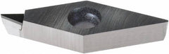 Kyocera - VBMT220.2 Grade KPD010 Polycrystalline Diamond (PCD) Turning Insert - Uncoated, 35° Diamond, 1/4" Inscr Circle, 1/8" Thick, 0.004" Corner Radius - A1 Tooling