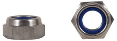 Value Collection - 1/2-13 UNC 18-8 Heavy Hex Lock Nut with Nylon Insert - 7/8" Width Across Flats, 17/32" High, Uncoated - A1 Tooling