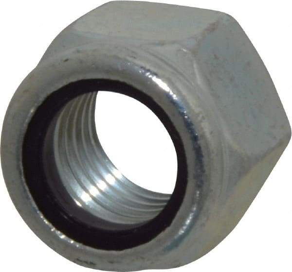 Value Collection - 3/4-10 UNC Grade 5 Hex Lock Nut with Nylon Insert - 1-1/16" Width Across Flats, 7/8" High, Zinc Trivalent Chromate Finish - A1 Tooling