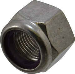 Value Collection - 5/8-18 UNF 18-8 Hex Lock Nut with Nylon Insert - 15/16" Width Across Flats, 3/4" High, Uncoated - A1 Tooling