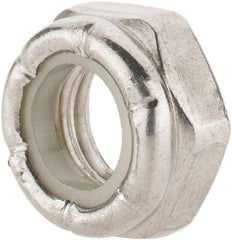 Value Collection - 3/8-16 UNC 18-8 Hex Lock Nut with Nylon Insert - 9/16" Width Across Flats, 17/64" High, Uncoated - A1 Tooling