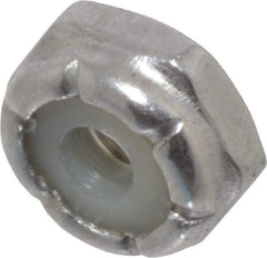 Value Collection - #6-32 UNC 18-8 Hex Lock Nut with Nylon Insert - 5/16" Width Across Flats, 9/64" High - A1 Tooling