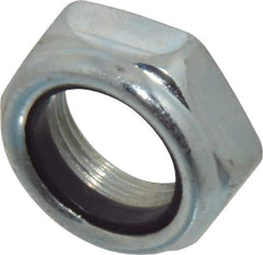 Value Collection - 3/4-16 UNF Grade 2 Hex Lock Nut with Nylon Insert - 1-1/16" Width Across Flats, 13/32" High, Zinc-Plated Finish - A1 Tooling