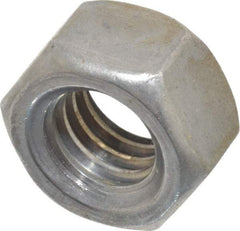 Value Collection - 7/16-14 UNC Steel Right Hand Hex Nut - 11/16" Across Flats, 3/8" High, Uncoated - A1 Tooling