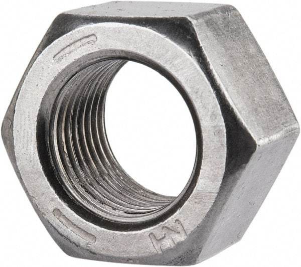 Value Collection - 5/8-18 UNF Steel Right Hand Hex Nut - 15/16" Across Flats, 35/64" High, Uncoated - A1 Tooling